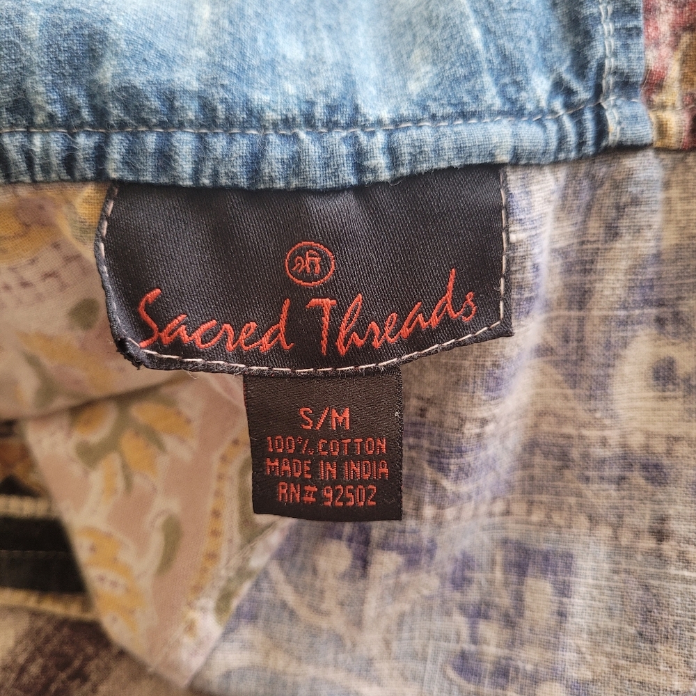 Sacred Threads Patchwork Jumpsuit With Multicolor… - image 7